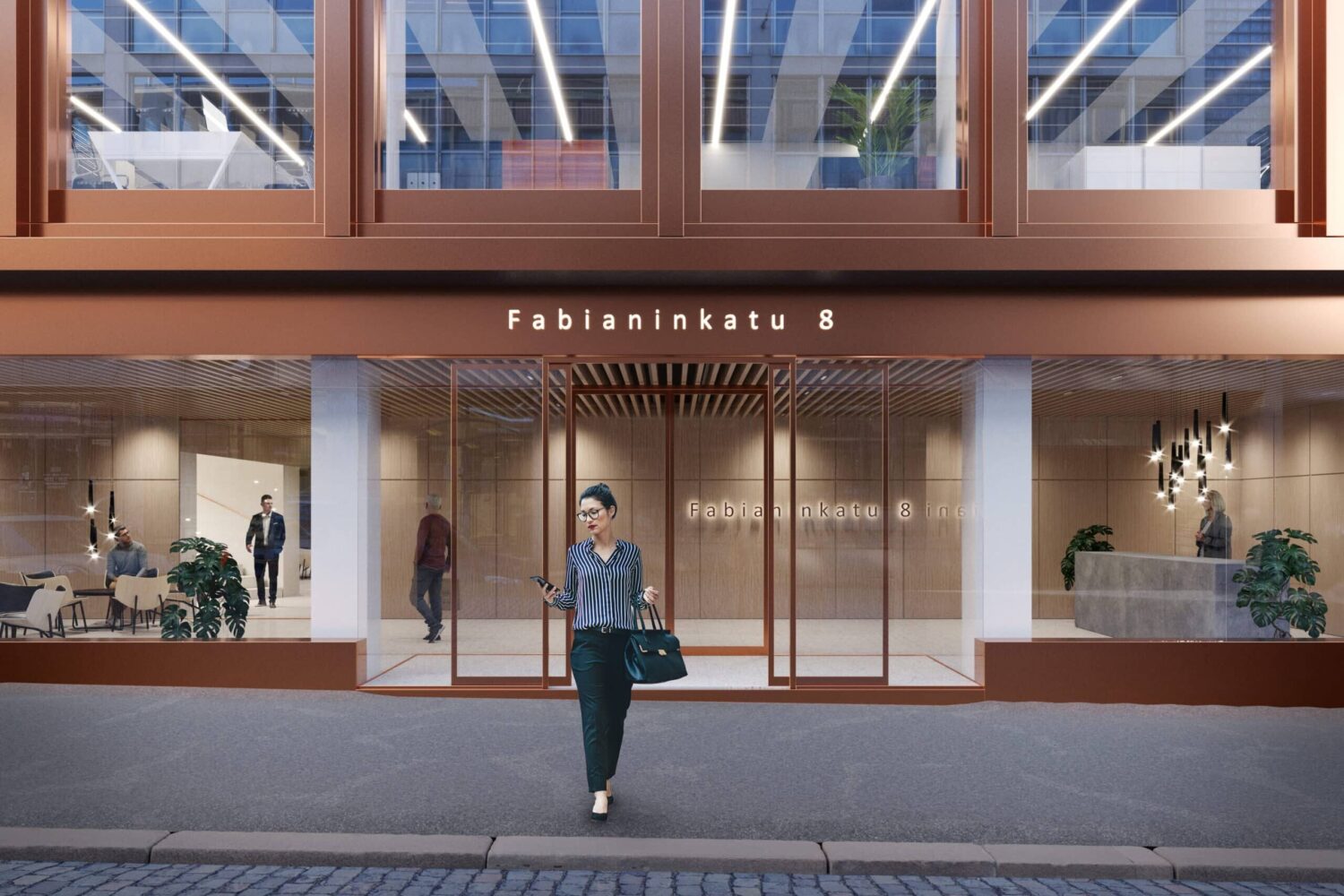 S-Pankki ja Fennia käynnistävät Fabian 8 -toimistokiinteistön peruskorjaus- ja laajennushankkeen Helsingin ydinkeskustassa